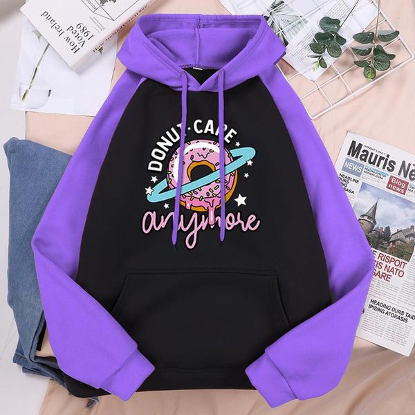 donut care mararon graphic print women hoodie personal loose hoody harajuku trendy streetwear comfort fleece woman rgalan hooded women', Black
donut care mararon graphic print women hoodie personal loose hoody harajuku trendy streetwear comfort fleece woman rgalan hooded women', Black