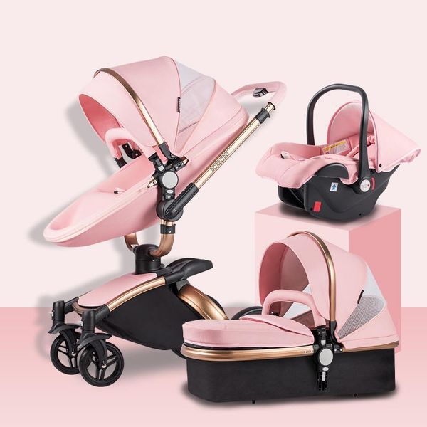 strollers# luxury baby stroller 3 in 1 carriage high landscape folding strollers trolley car pram pu leather kinderwagen1
strollers# luxury baby stroller 3 in 1 carriage high landscape folding strollers trolley car pram pu leather kinderwagen1