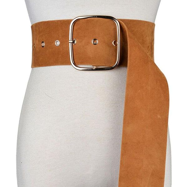 female wide cummerbunds vintage suede waist belt for women fashion large square buckle strap clothes decor waistband belts, Black;brown
female wide cummerbunds vintage suede waist belt for women fashion large square buckle strap clothes decor waistband belts, Black;brown