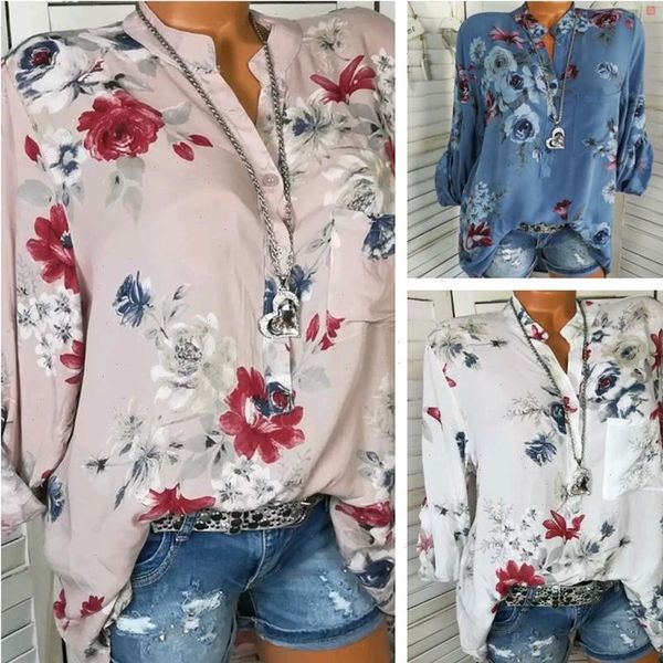 fashion spring women shirt boho blouses casual vintage print shirts plus size clothing v neck long sleeve red white
fashion spring women shirt boho blouses casual vintage print shirts plus size clothing v neck long sleeve red white