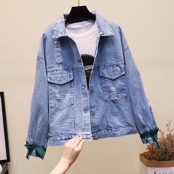 women's jackets denim jacket spring and autumn loose korean fashion bf embroidery short student wild bat sleeve tide, Black;brown
women's jackets denim jacket spring and autumn loose korean fashion bf embroidery short student wild bat sleeve tide, Black;brown