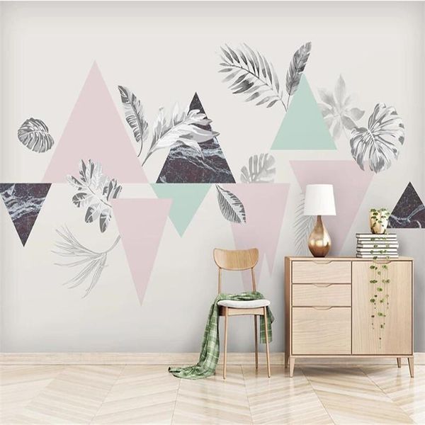 wallpapers large 3d wallpaper mural custom nordic modern geometric hand painted leaves plantain background
wallpapers large 3d wallpaper mural custom nordic modern geometric hand painted leaves plantain background