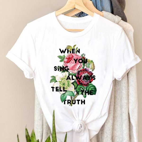 women flower letter elegant office trend sweet t-shirt short sleeve graphic t shirts womens shirt print t-shirts tee stylish style female cl, White
women flower letter elegant office trend sweet t-shirt short sleeve graphic t shirts womens shirt print t-shirts tee stylish style female cl, White