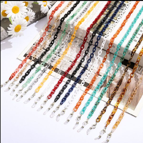 non-slip glasses sunglasses chain eyeglasses mask colorful solid color eye anti-lost resin cord holder rope hang necklaces link chain jewelr
non-slip glasses sunglasses chain eyeglasses mask colorful solid color eye anti-lost resin cord holder rope hang necklaces link chain jewelr
