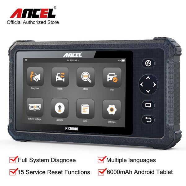 code readers & scan tools ancel fx9000 full system professional obd2 car diagnostic tool srs sas tpms dpf immo 15 reset function obd 2 auto
code readers & scan tools ancel fx9000 full system professional obd2 car diagnostic tool srs sas tpms dpf immo 15 reset function obd 2 auto