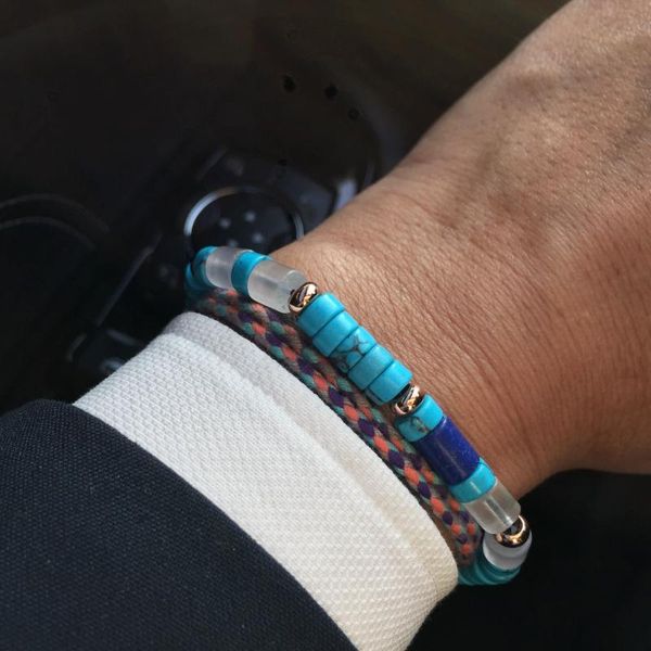charm bracelets mcllroy genuine nature stone braided male colorful adjustable beads bracelet royal blue&lake blue bead erkek bileklik, Golden;silver
charm bracelets mcllroy genuine nature stone braided male colorful adjustable beads bracelet royal blue&lake blue bead erkek bileklik, Golden;silver