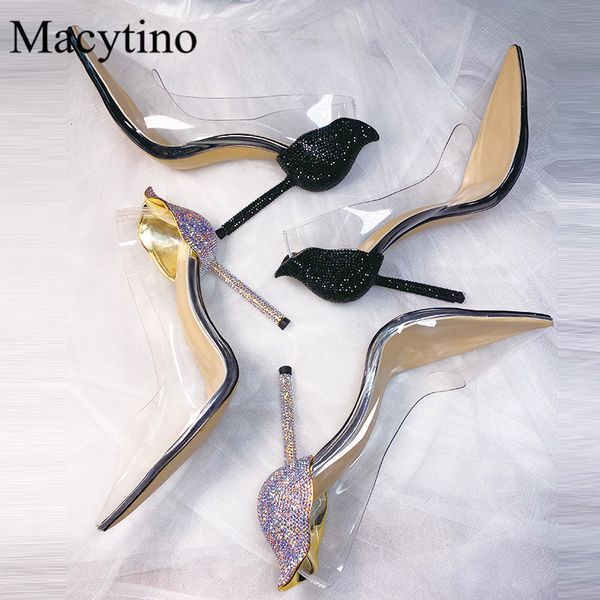 dress shoes summer ladies high heels transparent pointed diamond weird fashion hktd, Black
dress shoes summer ladies high heels transparent pointed diamond weird fashion hktd, Black