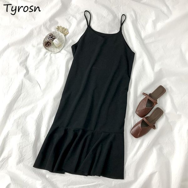 casual dresses sleeveless dress women black design trumpet spaghetti strap vestidos elegant all-match chic midi mujer korean style, Black;gray
casual dresses sleeveless dress women black design trumpet spaghetti strap vestidos elegant all-match chic midi mujer korean style, Black;gray