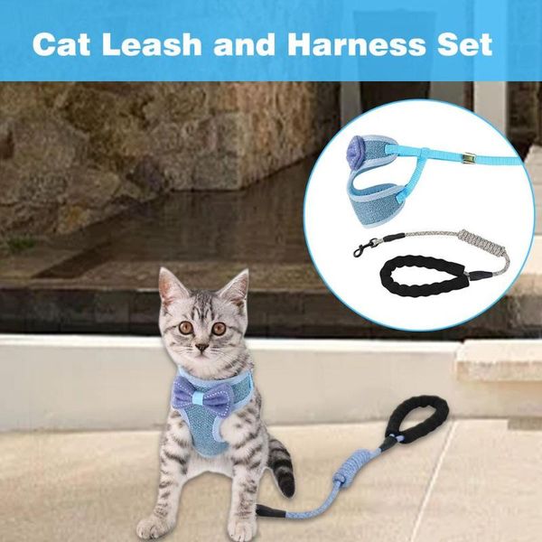 cat collars & leads harness pet supplies adjustable strap with cute bowknot design vest breathable mesh leashes chest
cat collars & leads harness pet supplies adjustable strap with cute bowknot design vest breathable mesh leashes chest