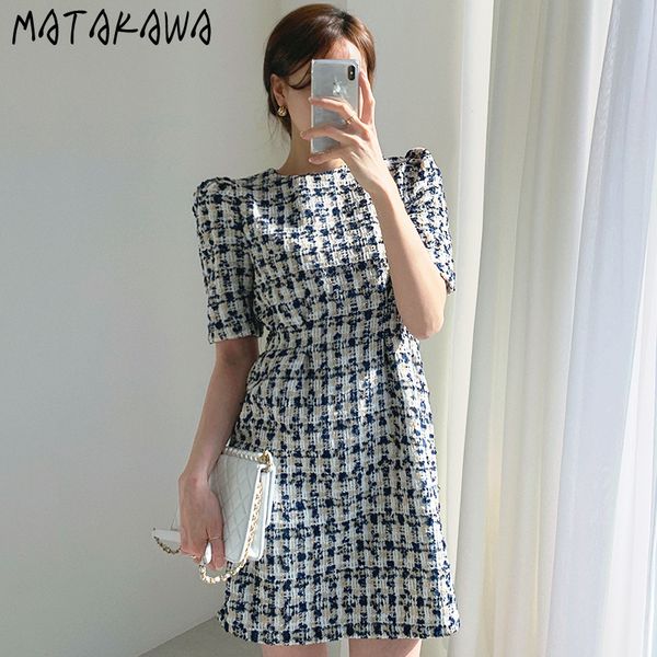 matakawa ladies round neck slim waist women dress was thin puff sleeve summer dress a-line duffle short vestidos 210513, Black;gray
matakawa ladies round neck slim waist women dress was thin puff sleeve summer dress a-line duffle short vestidos 210513, Black;gray