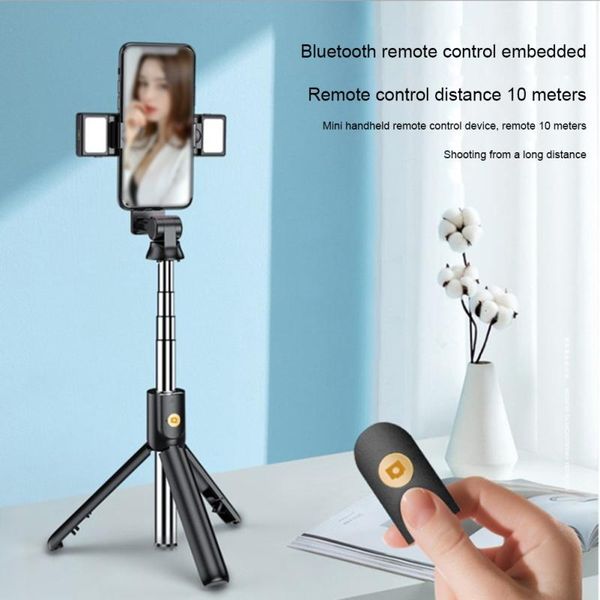 selfie monopods 3 in 1 wireless bluetooth stick foldable tripod with fill light shutter remote control for live broadcast
selfie monopods 3 in 1 wireless bluetooth stick foldable tripod with fill light shutter remote control for live broadcast