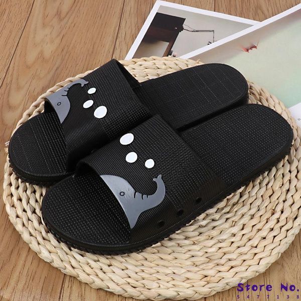 slippers trend cartoon summer ladies home non-slip comfortable sandals men's flat shoes beach slipper, Black
slippers trend cartoon summer ladies home non-slip comfortable sandals men's flat shoes beach slipper, Black