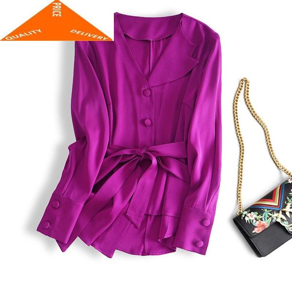 women's blouses & shirts summer vintage spring real silk blouse women clothes 2021 korean elegant long sleeve and ladies blusas 6628, White
women's blouses & shirts summer vintage spring real silk blouse women clothes 2021 korean elegant long sleeve and ladies blusas 6628, White