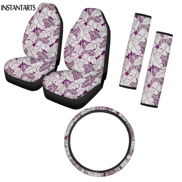 car seat covers instantarts tropical leaves prints 5pcs accessories interior seats protector fashion steering wheel cover seatbelt
car seat covers instantarts tropical leaves prints 5pcs accessories interior seats protector fashion steering wheel cover seatbelt