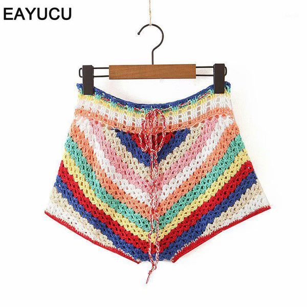 est fashion colorful women casual shorts knitted hollow out chic female elastic waist bottoms eb018 women's, White;black
est fashion colorful women casual shorts knitted hollow out chic female elastic waist bottoms eb018 women's, White;black