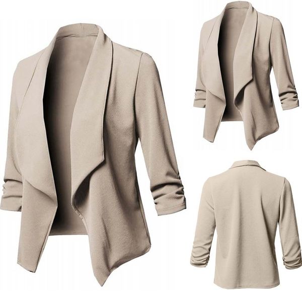 women's suits & blazers womens blazer jackets casual fashion solid open front cardigan long sleeve jacket coat office ladies outwear lo, White;black
women's suits & blazers womens blazer jackets casual fashion solid open front cardigan long sleeve jacket coat office ladies outwear lo, White;black