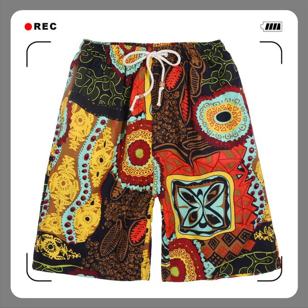 2021 soccer shorts summer style cotton and linen printed big pants beach men's loose hamsik ccc444, Black;red
2021 soccer shorts summer style cotton and linen printed big pants beach men's loose hamsik ccc444, Black;red