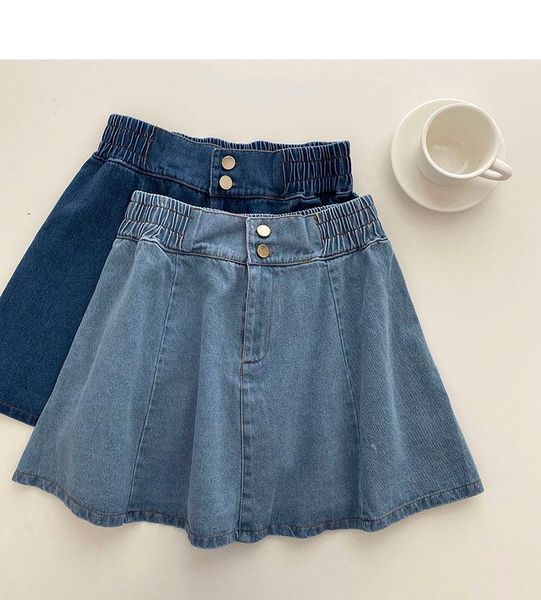 summer korean style wild fashion high waist elastic a-line denim skirt skirts, Black
summer korean style wild fashion high waist elastic a-line denim skirt skirts, Black