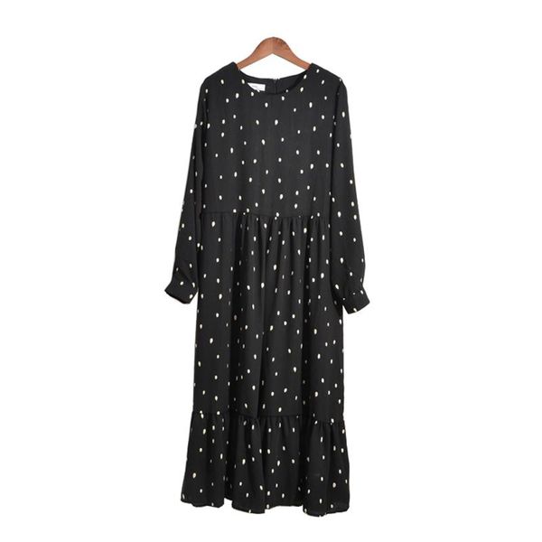 casual dresses perhaps u women beige black polka dot maxi dress long sleeve o neck chiffon loose d1710, Black;gray
casual dresses perhaps u women beige black polka dot maxi dress long sleeve o neck chiffon loose d1710, Black;gray