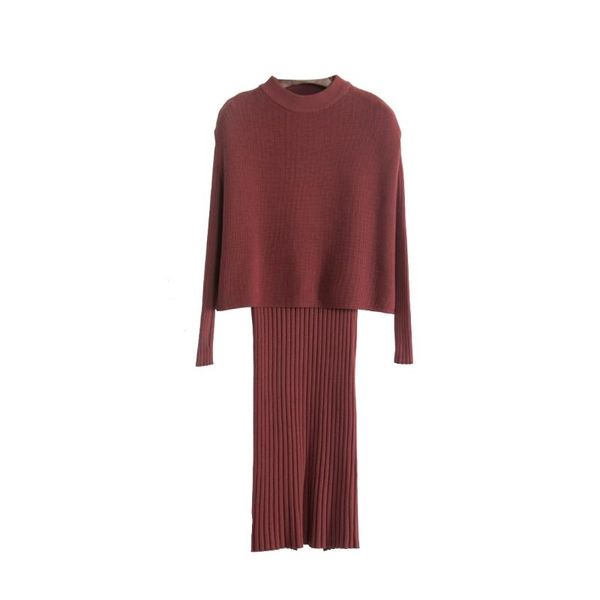 women's two piece pants 2021 autumn winter knitted sets women fashion o-neck sweater and long sleeve mid dress solid suits, White
women's two piece pants 2021 autumn winter knitted sets women fashion o-neck sweater and long sleeve mid dress solid suits, White