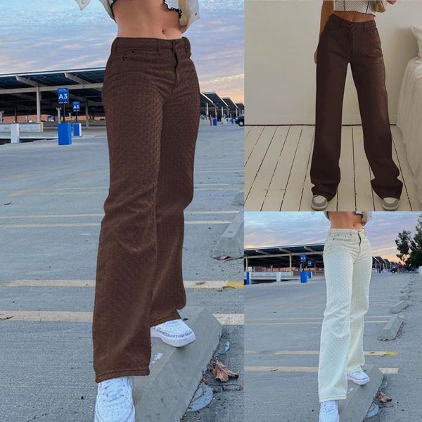 jeans woman high waist women wide leg pants ripped texture straight trousers for teenage girls women's, Blue
jeans woman high waist women wide leg pants ripped texture straight trousers for teenage girls women's, Blue