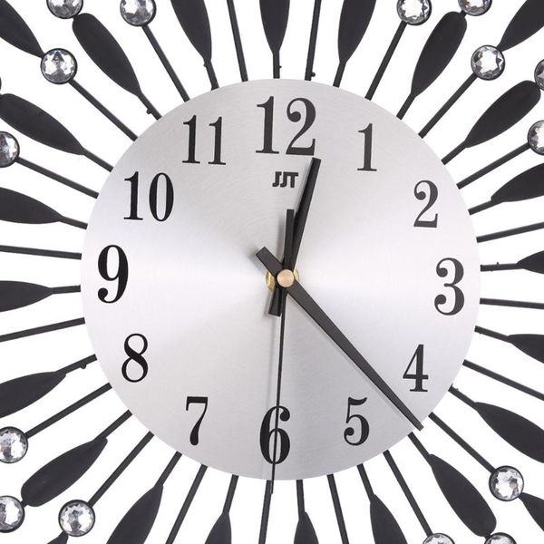 large wall clock crystal sun modern style silent clocks for living room office home decoration vc
large wall clock crystal sun modern style silent clocks for living room office home decoration vc