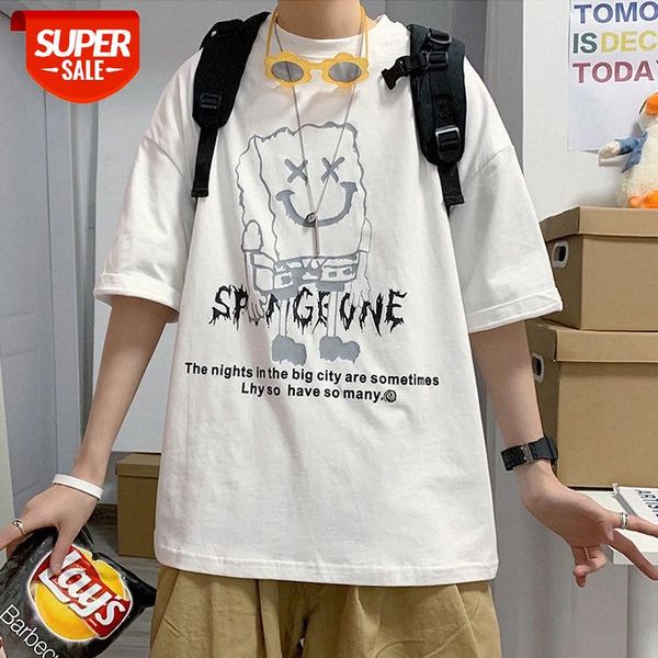 creative fun cartoon print short-sleeved t-shirt male loose summer couples round neck half-sleeved #4n22, White;black
creative fun cartoon print short-sleeved t-shirt male loose summer couples round neck half-sleeved #4n22, White;black