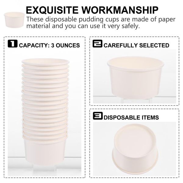 disposable cups & straws 100pcs 3oz mousse cake ice cream cup dessert yogurt pudding
disposable cups & straws 100pcs 3oz mousse cake ice cream cup dessert yogurt pudding
