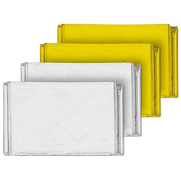 30pcs emergency mylar thermal blankets - for outdoors, hiking, survival, marathons or cold weather (silver/gold) fishing accessories
30pcs emergency mylar thermal blankets - for outdoors, hiking, survival, marathons or cold weather (silver/gold) fishing accessories