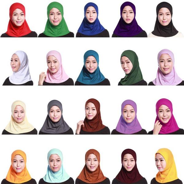 scarves womens muslim cotton mini hijab head scarf solid color full cover inner cap islamic arab wrap shawl turban hat headwear, Blue;gray
scarves womens muslim cotton mini hijab head scarf solid color full cover inner cap islamic arab wrap shawl turban hat headwear, Blue;gray
