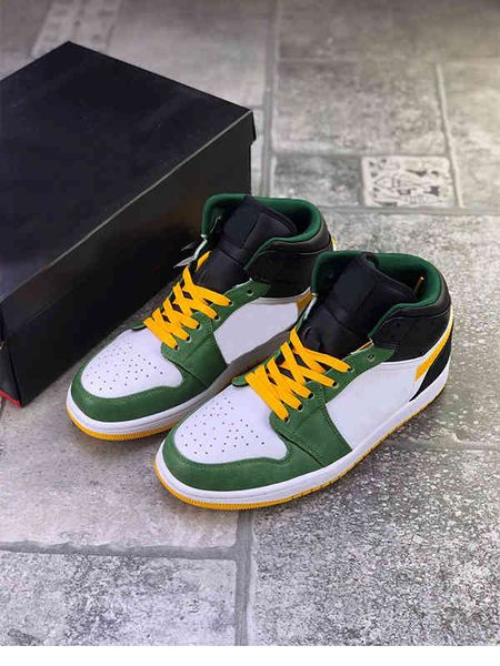 2021 new jumpman 1 i og mid men women basketball shoes 1s green yellow designer shoes sports sneakers chaussures mens trainers5nyi
2021 new jumpman 1 i og mid men women basketball shoes 1s green yellow designer shoes sports sneakers chaussures mens trainers5nyi