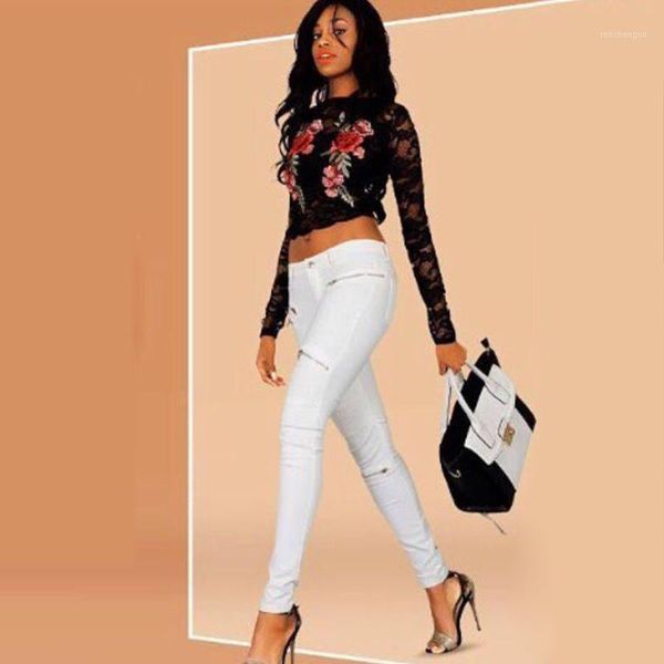 women's pants & capris women low waist leggings skinny latex faux leather dual zippers pu tights trouser commando ladies slim plus size, Black;white
women's pants & capris women low waist leggings skinny latex faux leather dual zippers pu tights trouser commando ladies slim plus size, Black;white