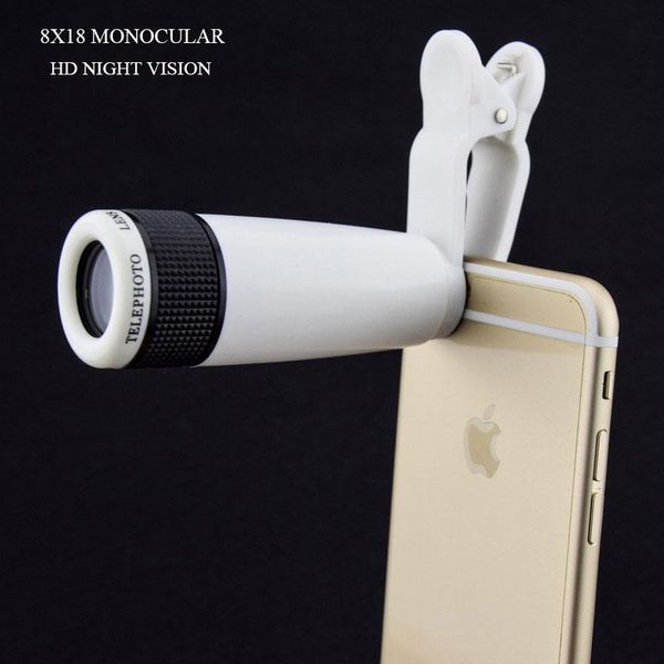 telescopes 8x18 hd night vision monocular telescope zoom pocket mobile phone binoculars extra clips hunting optical prism tourism scope g
telescopes 8x18 hd night vision monocular telescope zoom pocket mobile phone binoculars extra clips hunting optical prism tourism scope g