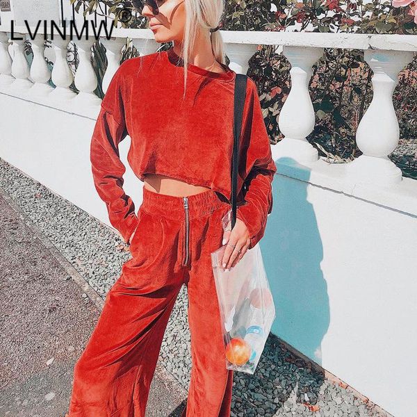 women's two piece pants lvinmw casual 2 pieces set velvet long sleeve cropped hoodies and zipper wide leg 2021 autumn winter women stre, White
women's two piece pants lvinmw casual 2 pieces set velvet long sleeve cropped hoodies and zipper wide leg 2021 autumn winter women stre, White