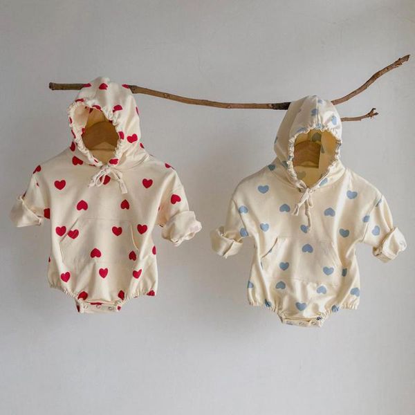rompers girls clothes love heart print born jumpsuit baby clothing spring autumn fashion hooded long sleeve bodysuit for boys, Blue
rompers girls clothes love heart print born jumpsuit baby clothing spring autumn fashion hooded long sleeve bodysuit for boys, Blue