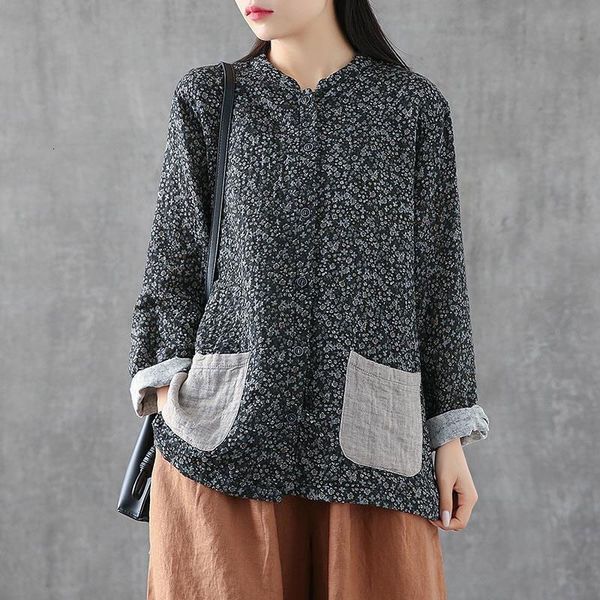 jackets spring arts style women long sleeve stand collar single breasted loose coats vintage print cotton linen jackets m238 7zan, Black;brown
jackets spring arts style women long sleeve stand collar single breasted loose coats vintage print cotton linen jackets m238 7zan, Black;brown