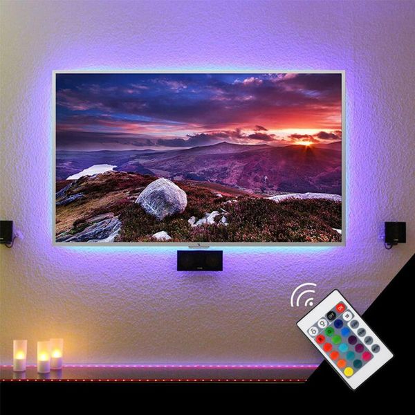 strip light flexible tv backlight versatile usb kit 16 colors bed party lamps rgb night lamp strips led
strip light flexible tv backlight versatile usb kit 16 colors bed party lamps rgb night lamp strips led