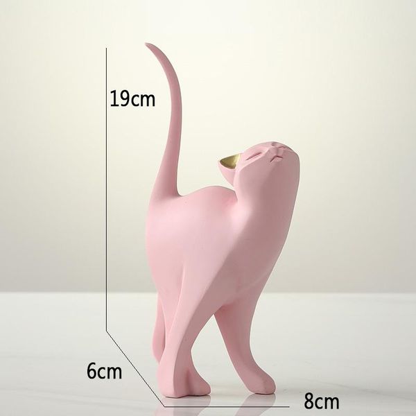 decorative objects & figurines nordic figurine pink geometric golden ears cat deskdecoration cute cartoon yoga animal resin ornaments gi
decorative objects & figurines nordic figurine pink geometric golden ears cat deskdecoration cute cartoon yoga animal resin ornaments gi