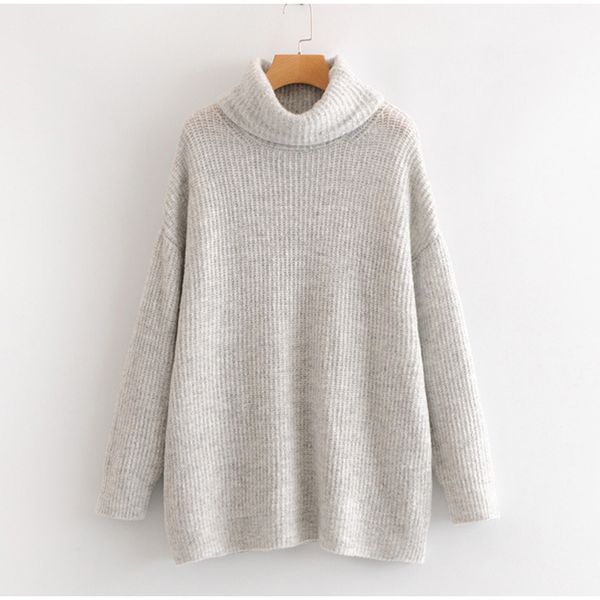 turtleneck knitted women's sweater pullovers oversize long batwing sleeve solid women sweaters spring loose basic jumper 210518, White
turtleneck knitted women's sweater pullovers oversize long batwing sleeve solid women sweaters spring loose basic jumper 210518, White