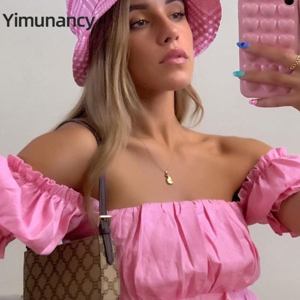 women's t-shirt yimunancy off shoulder women short sleeve crop 2021 ladies ruched sexy, White
women's t-shirt yimunancy off shoulder women short sleeve crop 2021 ladies ruched sexy, White