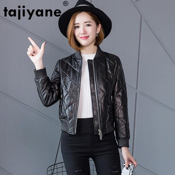 women's leather & faux winter genuine jacket women autumn clothes 2021 korean fit real sheepskin coat female biker montone jackets hive, Black
women's leather & faux winter genuine jacket women autumn clothes 2021 korean fit real sheepskin coat female biker montone jackets hive, Black