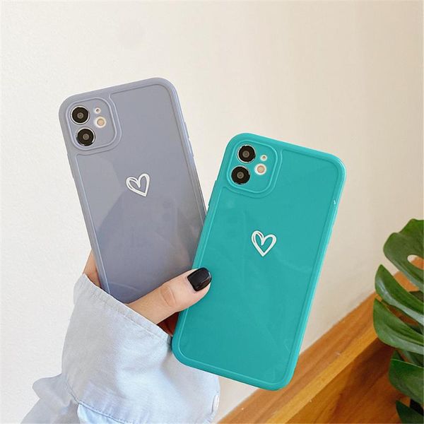love heart glossy camera protection phone case for 11 12 pro se 2021 7 8 plus x xr xs max candy color soft tpu back cover cell pouche pouche
love heart glossy camera protection phone case for 11 12 pro se 2021 7 8 plus x xr xs max candy color soft tpu back cover cell pouche pouche