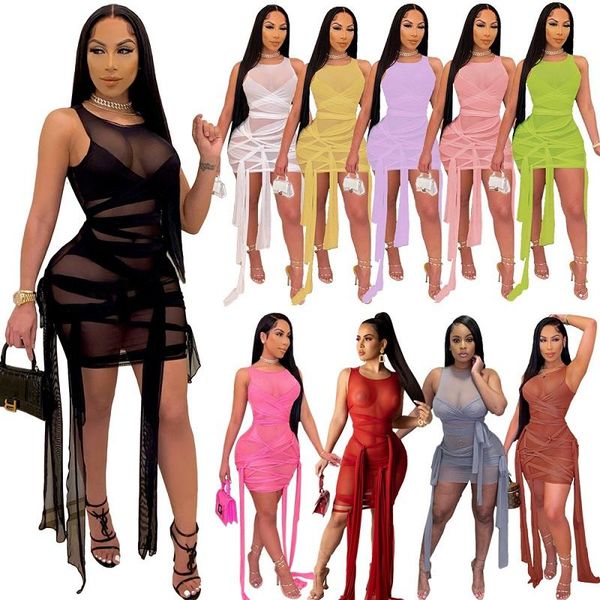 summer candy color mesh sheer ruched beach dress women see through tassel bikini swimwear bathig suit cover-ups women's, White;black
summer candy color mesh sheer ruched beach dress women see through tassel bikini swimwear bathig suit cover-ups women's, White;black
