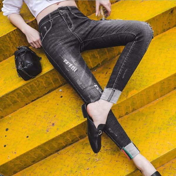 women's pants & capris 7xl plus size fashion brand scratched stretch cotton cool denim high waist female casual label pencil jeans wj28, Black;white
women's pants & capris 7xl plus size fashion brand scratched stretch cotton cool denim high waist female casual label pencil jeans wj28, Black;white