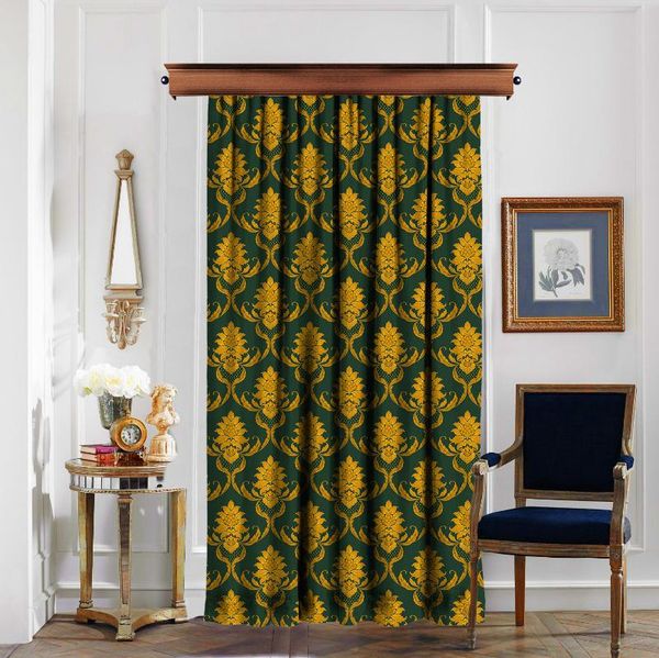 cipcici damask yellow-green curtain kids living room girl woman elite ethnic plain man & drapes
cipcici damask yellow-green curtain kids living room girl woman elite ethnic plain man & drapes