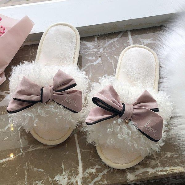 indoor woolen fur slippers women pantuflas cozy furry flipflops 36-41chic shoes korean girls bow-knot lambswool slides2021, Black
indoor woolen fur slippers women pantuflas cozy furry flipflops 36-41chic shoes korean girls bow-knot lambswool slides2021, Black