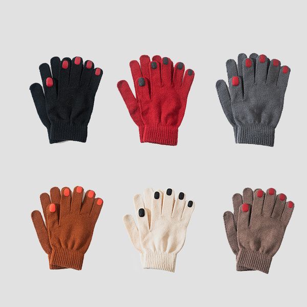 ins personalized nail polish gloves women winter thickening warm driving. version is cute., Black
ins personalized nail polish gloves women winter thickening warm driving. version is cute., Black