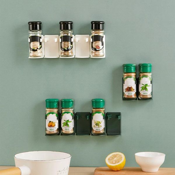 hooks & rails multi-use home kitchen self-adhesive wall-mounted spice jar holder clips bottle storage rack seasoning organizer#
hooks & rails multi-use home kitchen self-adhesive wall-mounted spice jar holder clips bottle storage rack seasoning organizer#