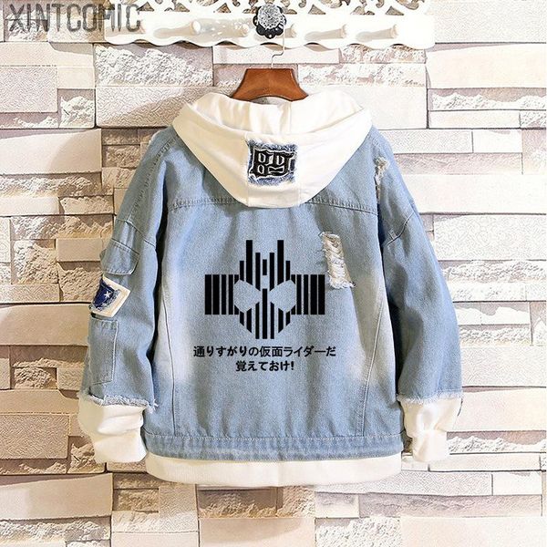 men's hoodies & sweatshirts cartoons animation denim jacket autumn and winter jeans men women streetwear coat fake two casual punk swea, Black
men's hoodies & sweatshirts cartoons animation denim jacket autumn and winter jeans men women streetwear coat fake two casual punk swea, Black