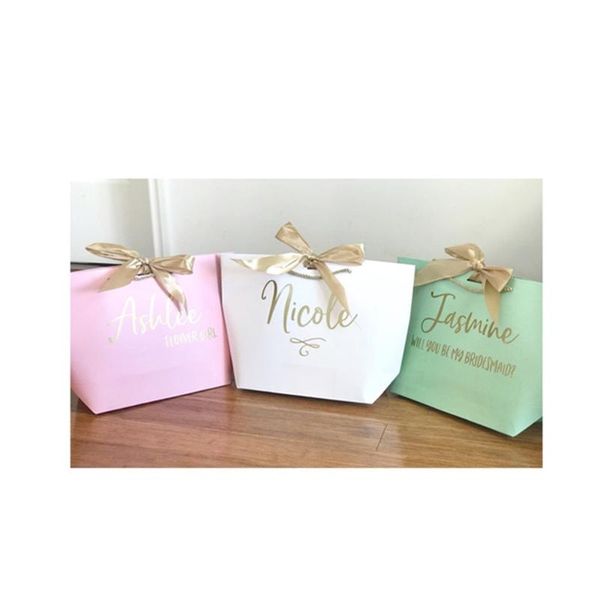 gift wrap personalised paper bag bridal shower bags birthday party ribbon custom with name and titles
gift wrap personalised paper bag bridal shower bags birthday party ribbon custom with name and titles